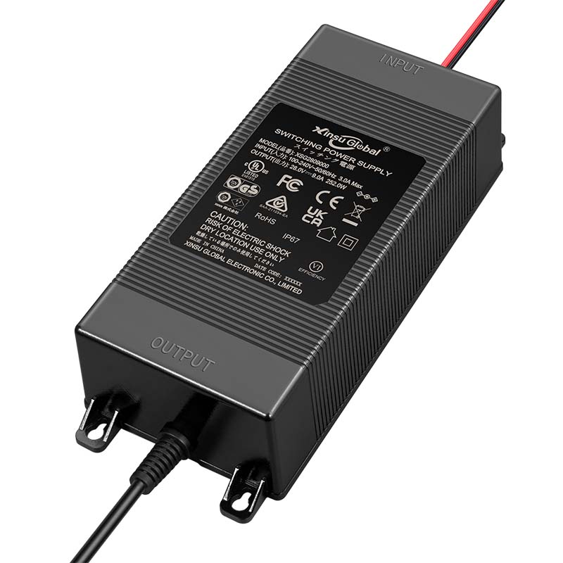 29.4V6A澳規(guī)防水充電器 7串鋰電池充電器